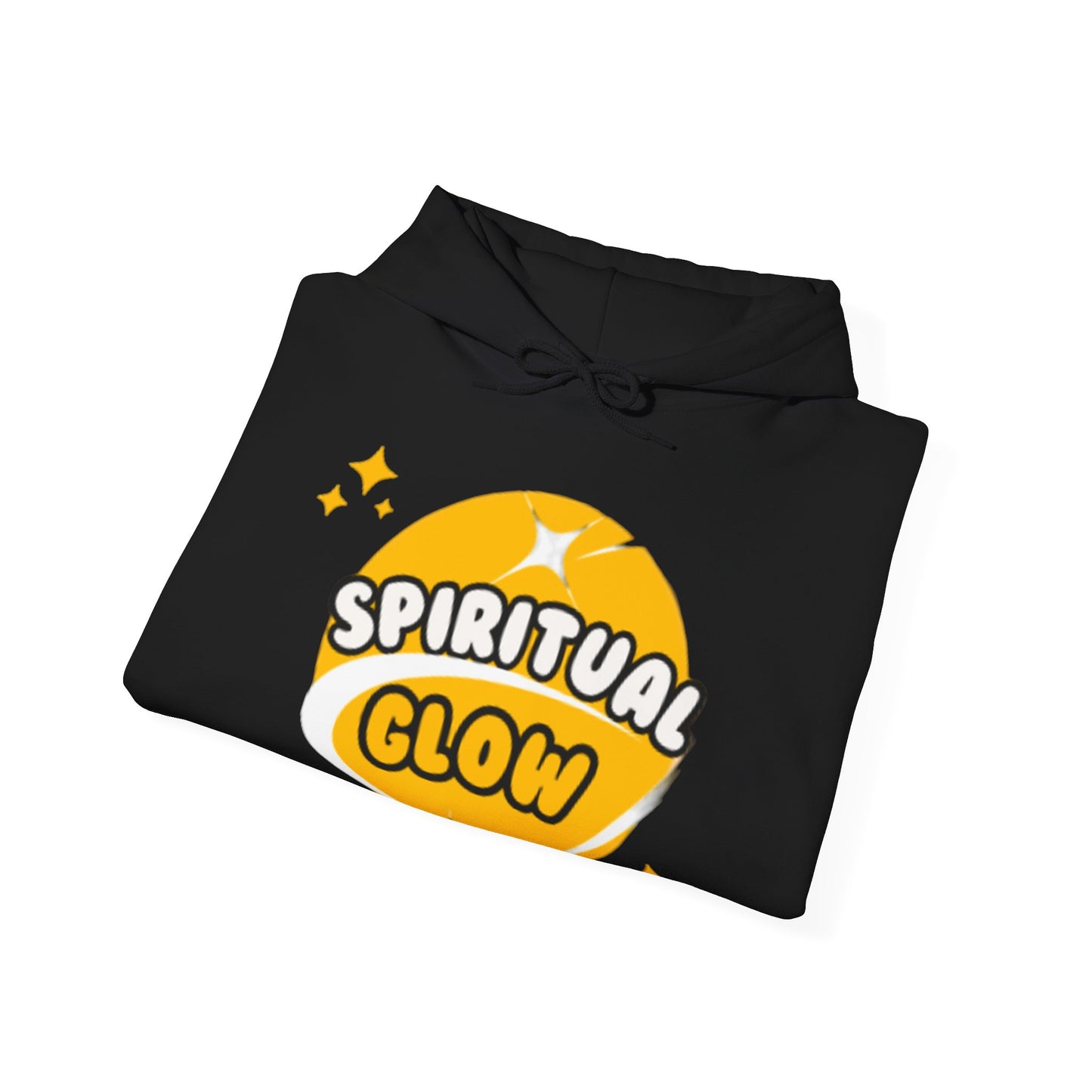 The Spiritual Glow - Hoodie Sweatshirt (Black)