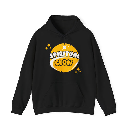 The Spiritual Glow - Hoodie Sweatshirt (Black)